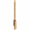 Ekena Millwork Bellingham Timber Gable Bracket, Western Red Cedar, 60"W x 30"H x 1 1/2"D x 5 1/2"F, 12/12 Pitch GBW060X30X0206BEL00SWR - alternate 2